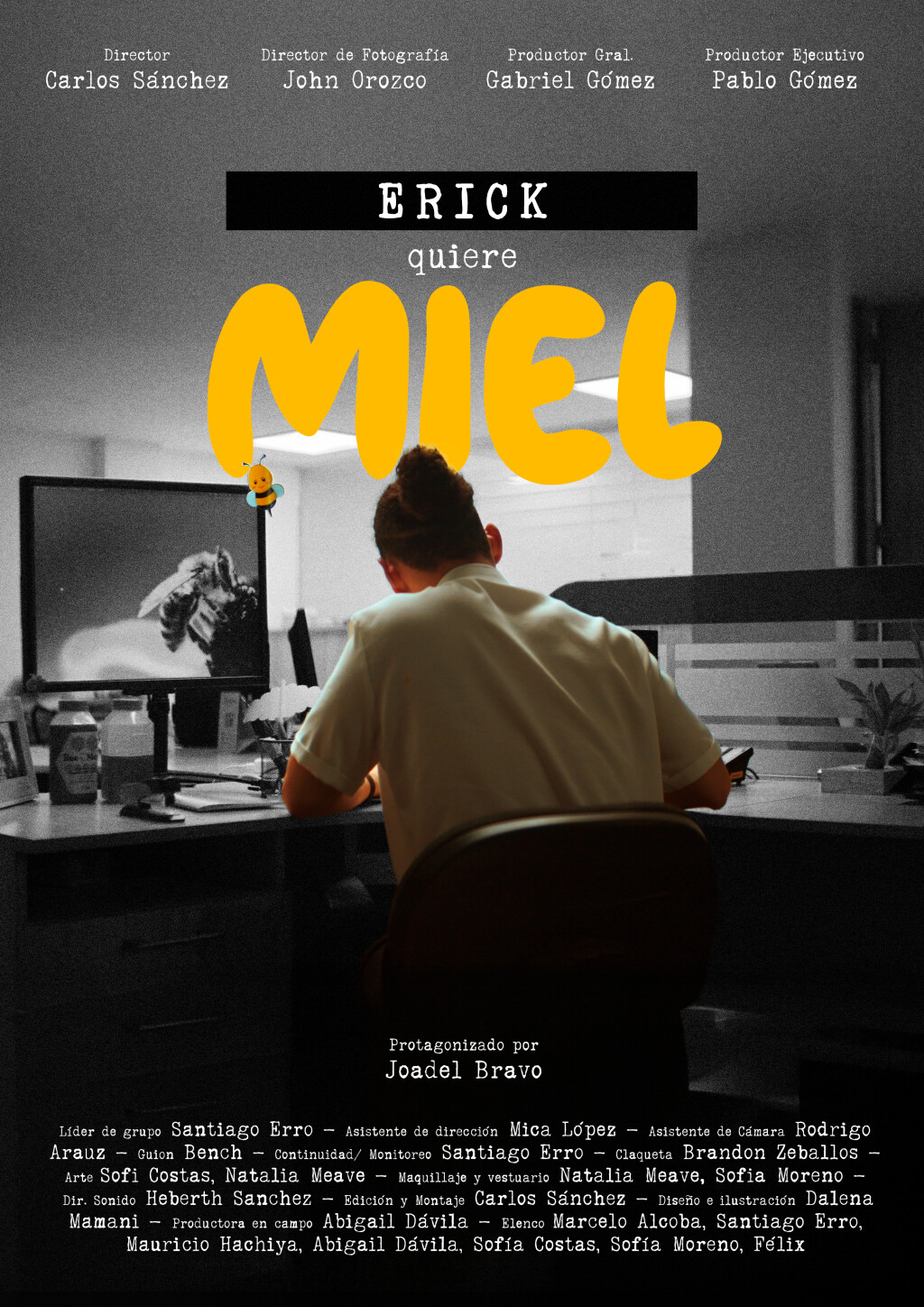 Filmposter for ERICK QUIERE MIEL